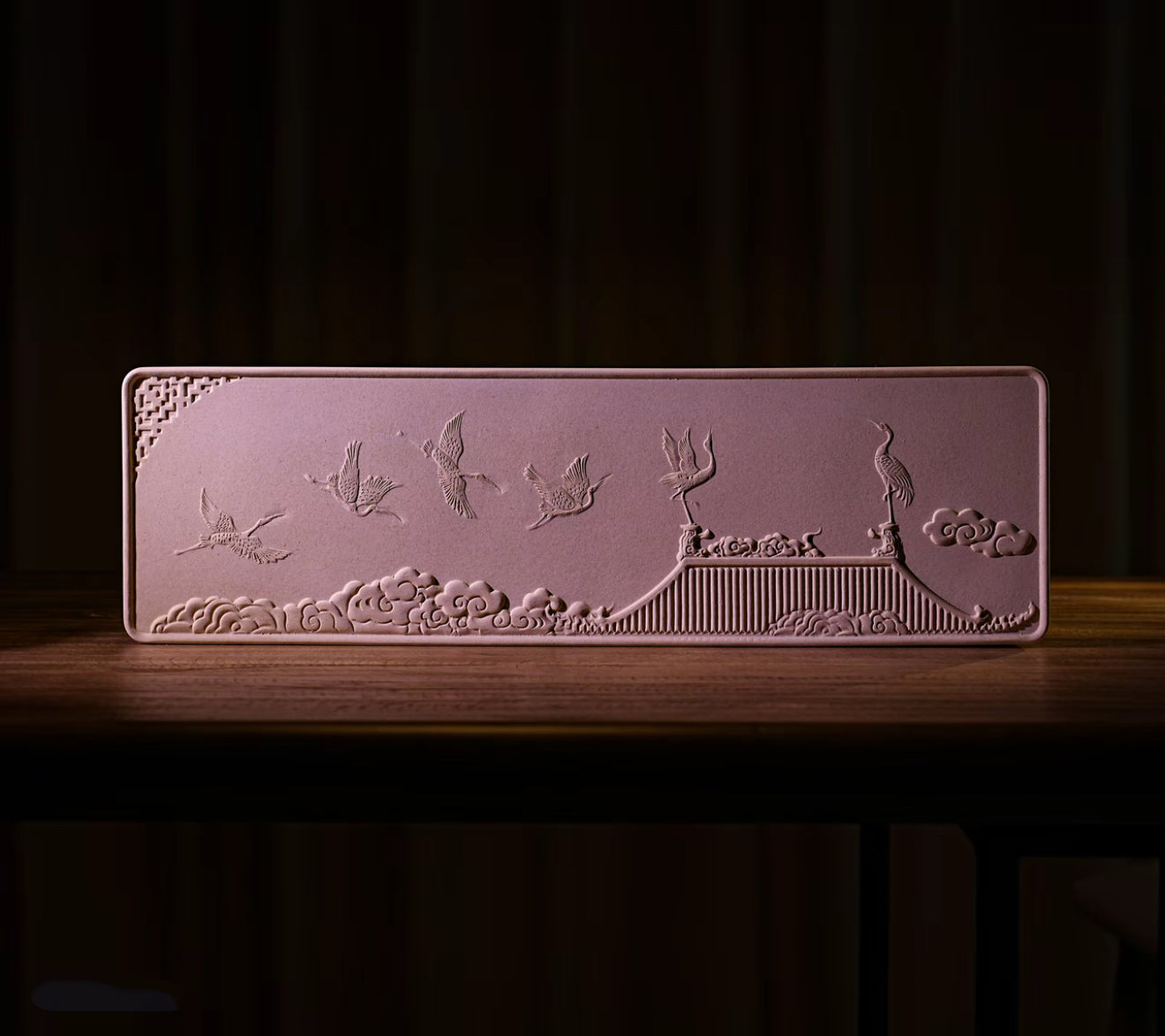 Tea tray/tea tray/tray/ceramic dry foaming water-absorbing tea table handmade tea set household set