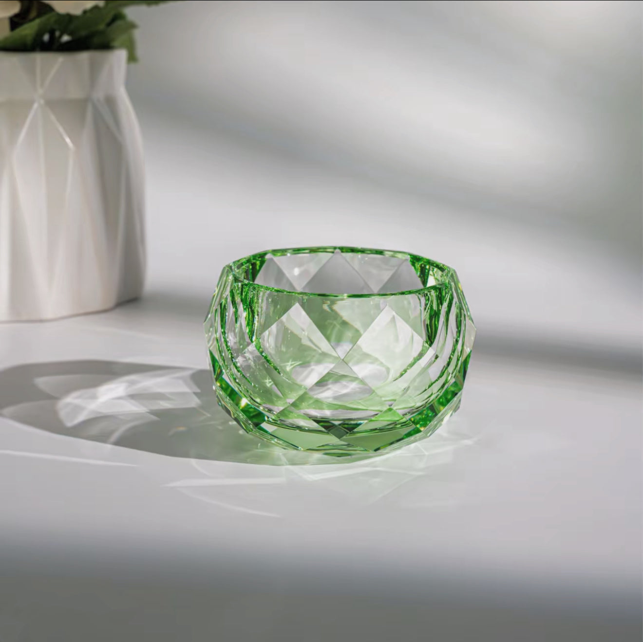 High-end/heat-resistant and anti-scalding/crystal tea set/tea utensils/household tea set/gift