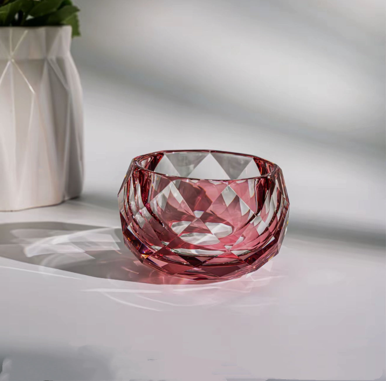 High-end/heat-resistant and anti-scalding/crystal tea set/tea utensils/household tea set/gift