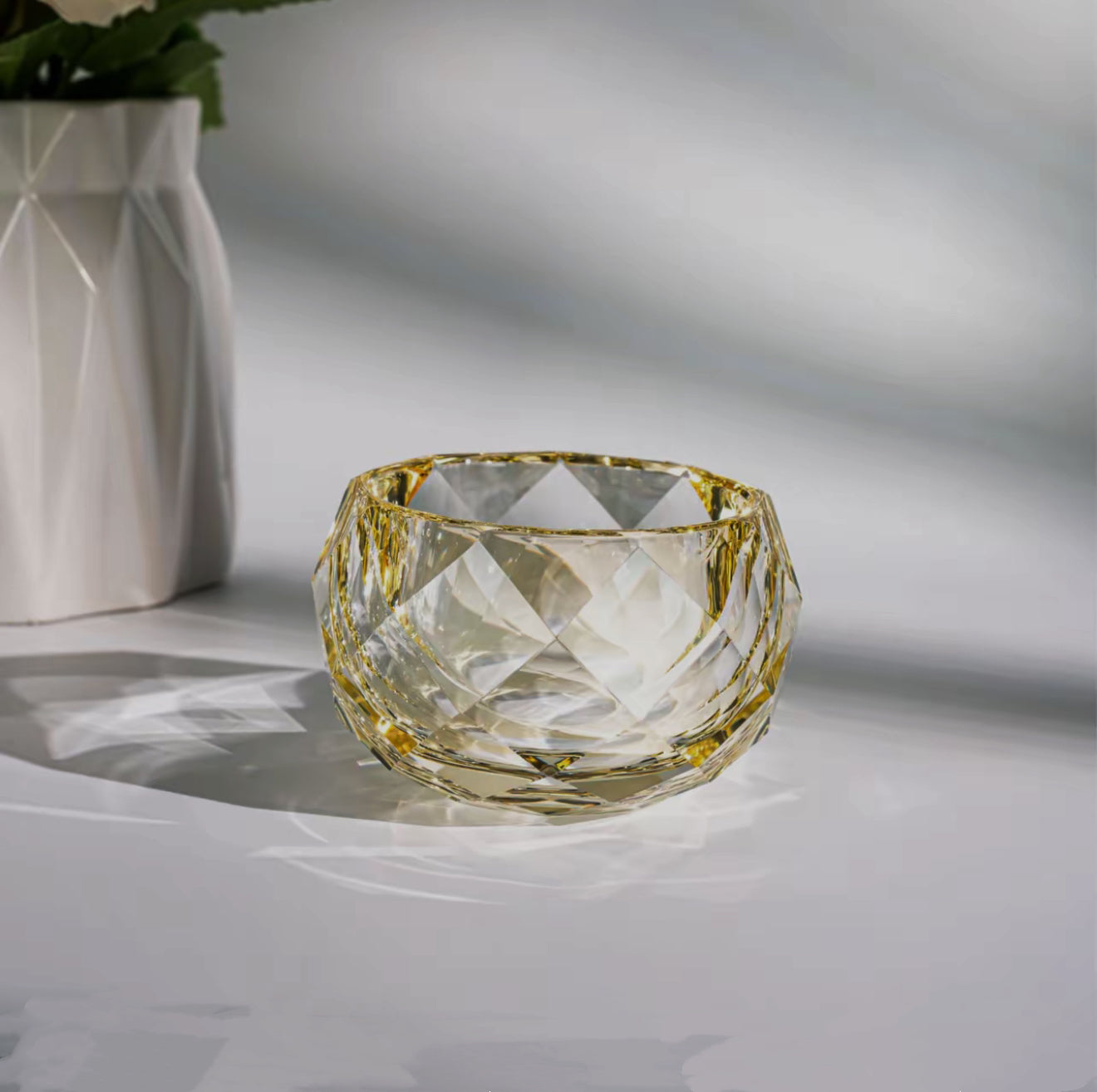 High-end/heat-resistant and anti-scalding/crystal tea set/tea utensils/household tea set/gift