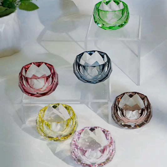 High-end/heat-resistant and anti-scalding/crystal tea set/tea utensils/household tea set/gift