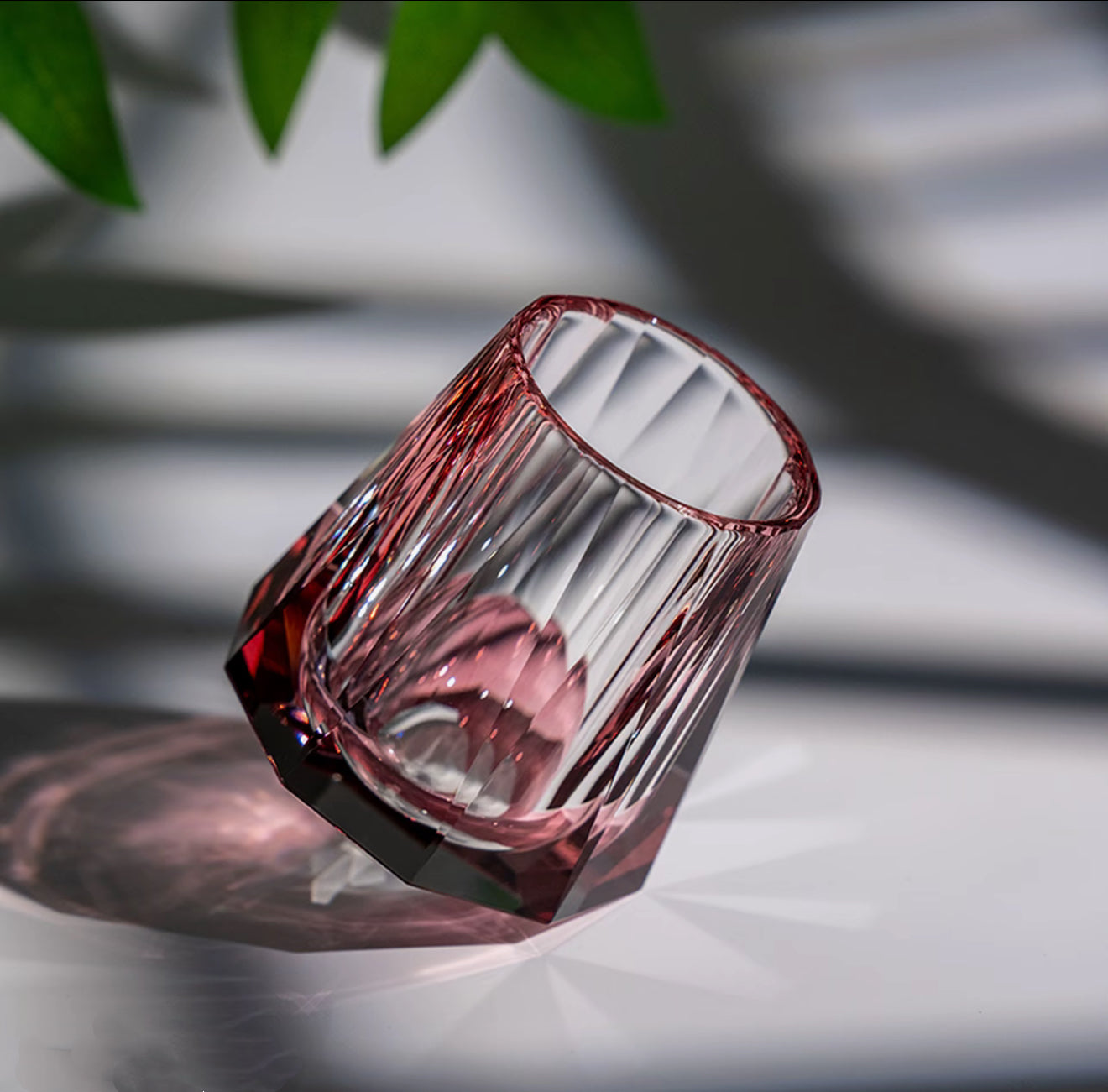 High-end/heat-resistant and anti-scab/crystal tea set/tea set/household tea set/coffee cup/crystal cup/gift