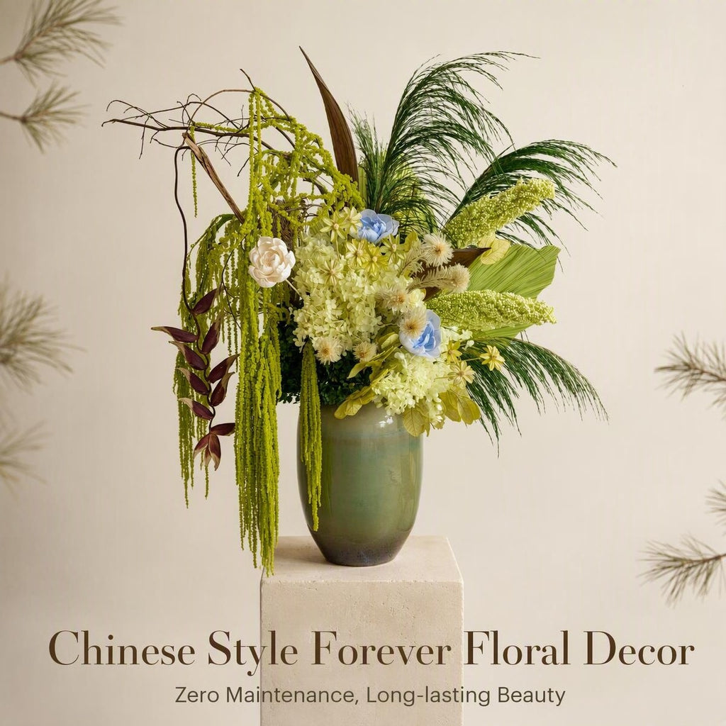Premium Preserved Flower Art | Custom Luxury Floral Decor for Saudi & GCC | YuShang.FloralArt