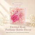 Preserved Rose Acrylic Perfume Bottle Decor | Eternal Flower Gift
